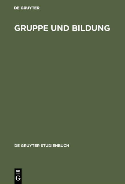 Gruppe und Bildung, PDF eBook