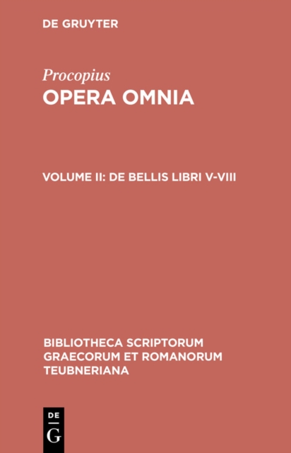 De bellis libri V-VIII, PDF eBook