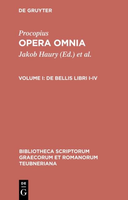 De bellis libri I-IV : Bellum Persicum. Bellum Vandalicum, PDF eBook
