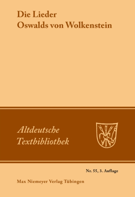 Die Lieder Oswalds von Wolkenstein, PDF eBook
