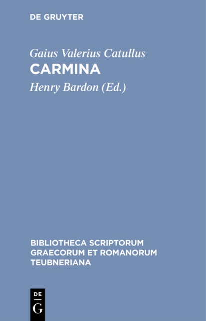 Carmina, PDF eBook