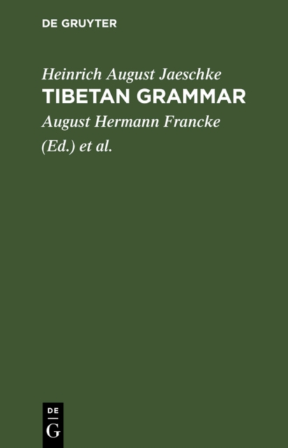 Tibetan grammar, PDF eBook