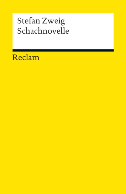 Schachnovelle : Reclams Universal-Bibliothek, EPUB eBook