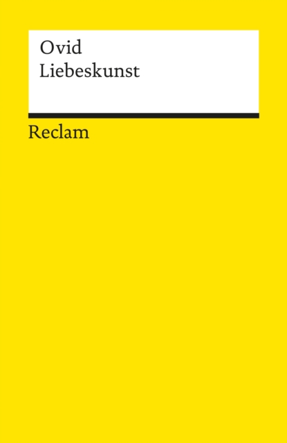 Liebeskunst : Reclams Universal-Bibliothek, EPUB eBook