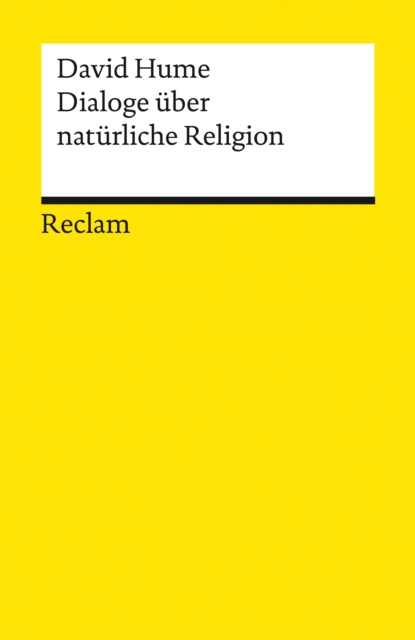 Dialoge uber naturliche Religion : Reclams Universal-Bibliothek, EPUB eBook