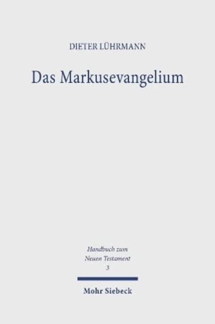 Das Markusevangelium, Paperback / softback Book