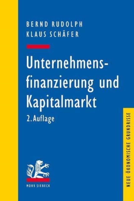 Unternehmensfinanzierung und Kapitalmarkt, Paperback / softback Book