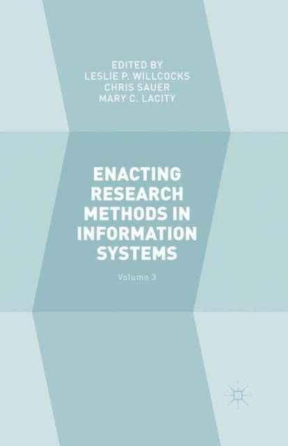 Enacting Research Methods in Information Systems: Volume 3, PDF eBook