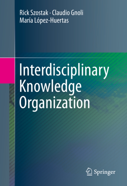 Interdisciplinary Knowledge Organization, PDF eBook
