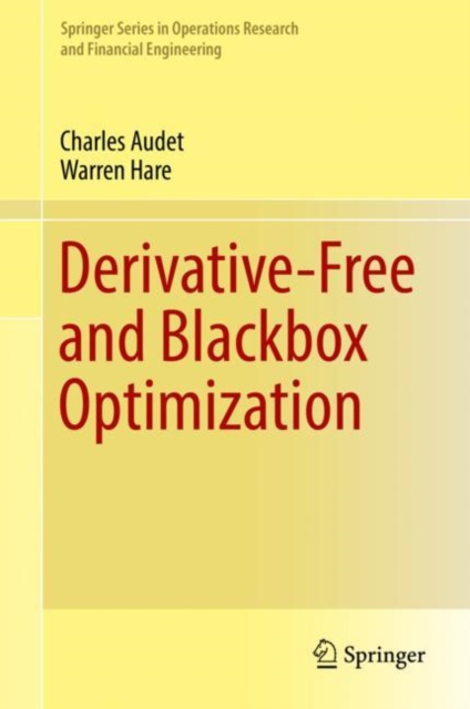 Derivative-Free and Blackbox Optimization, EPUB eBook