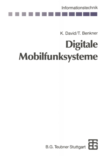 Digitale Mobilfunksysteme, PDF eBook