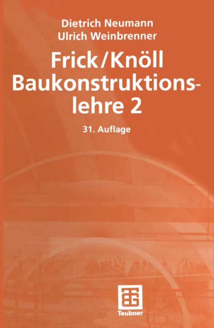 Frick / Knoll Baukonstruktionslehre 2, PDF eBook
