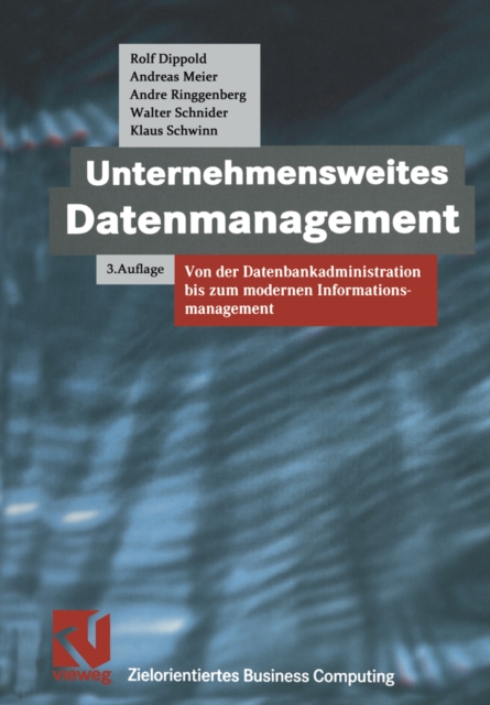 Unternehmensweites Datenmanagement : Von der Datenbankadministration bis zum modernen Informationsmanagement, PDF eBook