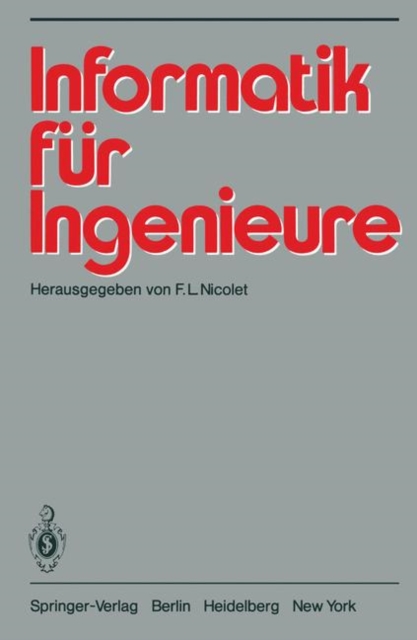 Informatik fur Ingenieure, Paperback Book