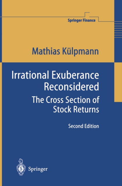 Irrational Exuberance Reconsidered : The Cross Section of Stock Returns, PDF eBook