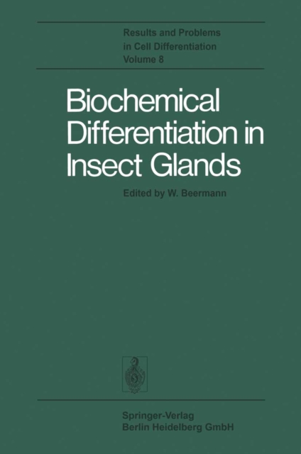 Biochemical Differentiation in Insect Glands, PDF eBook