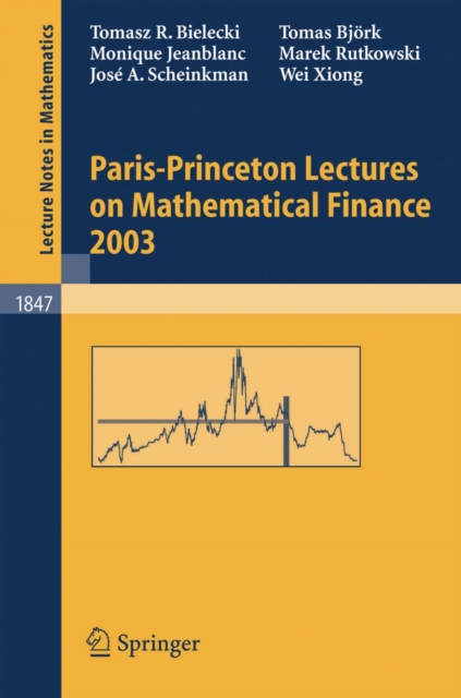 Paris-Princeton Lectures on Mathematical Finance 2003, PDF eBook