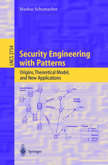 Security Engineering with Patterns : Origins, Theoretical Models, and New Applications, PDF eBook