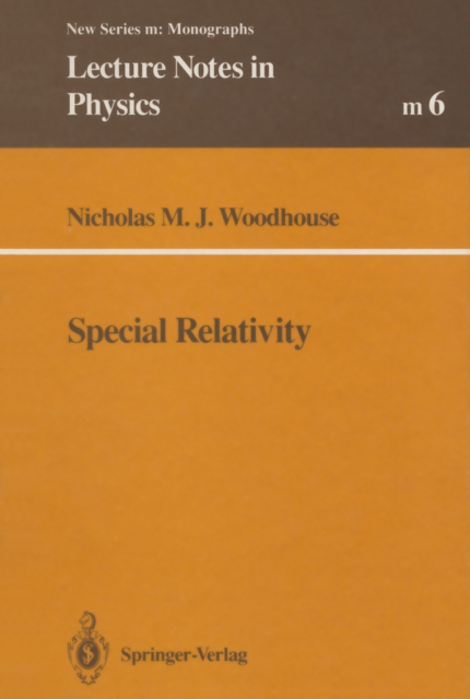 Special Relativity, PDF eBook