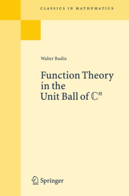 Function Theory in the Unit Ball of Cn, PDF eBook