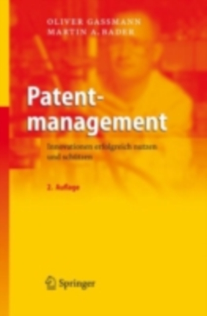 Patentmanagement : Innovationen erfolgreich nutzen und schutzen, PDF eBook