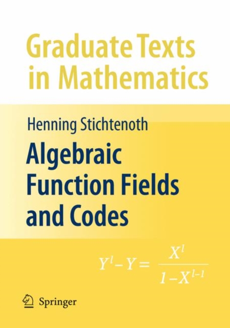 Algebraic Function Fields and Codes, PDF eBook