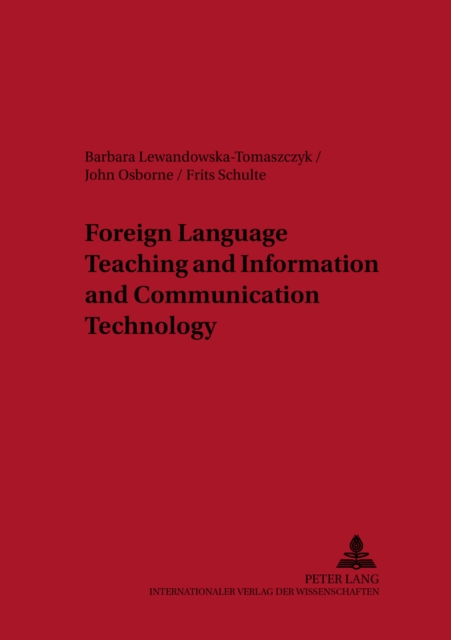 Foreign Language Teaching and Information and Communication Technology, Paperback / softback Book