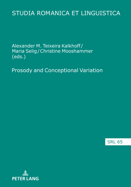 Prosody and Conceptional Variation, PDF eBook
