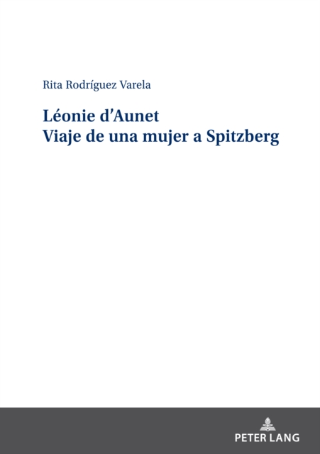 Leonie d'Aunet Viaje de una mujer a Spitzberg, PDF eBook