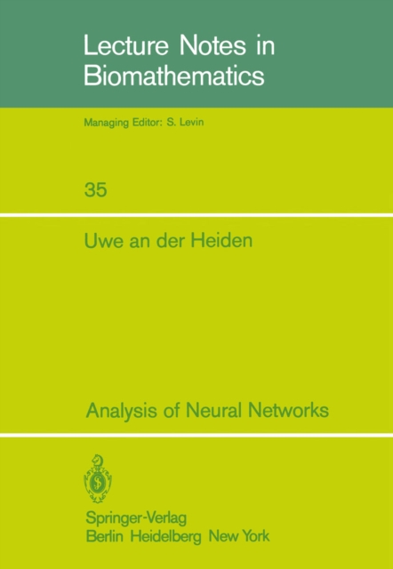 Analysis of Neural Networks, PDF eBook