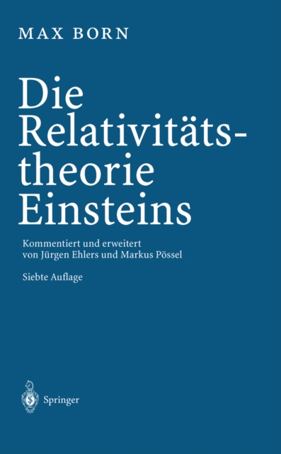 Die Relativitatstheorie Einsteins, PDF eBook