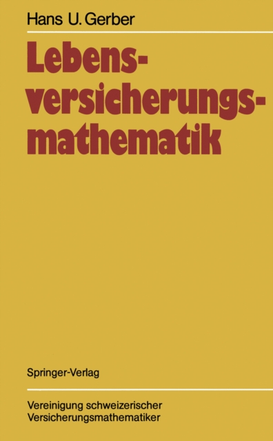 Lebensversicherungsmathematik, PDF eBook