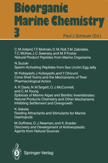 Bioorganic Marine Chemistry, PDF eBook