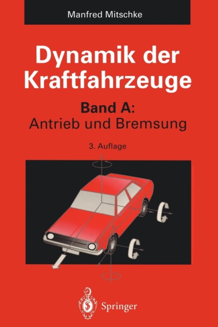 Dynamik Der Kraftfahrzeuge, Paperback Book