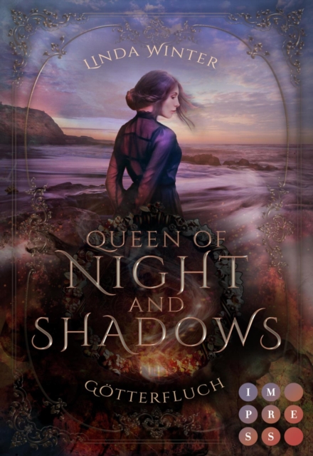 Queen of Night and Shadows. Gotterfluch : Fantasy-Liebesroman uber eine Thronfolgerin, die sich gegen die Magie der Elemente behaupten muss, EPUB eBook