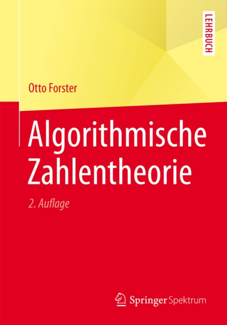 Algorithmische Zahlentheorie, PDF eBook