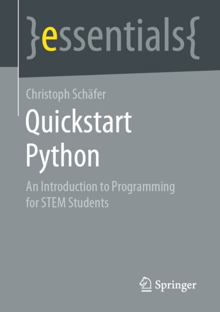 Quickstart Python : An Introduction to Programming for STEM Students, EPUB eBook