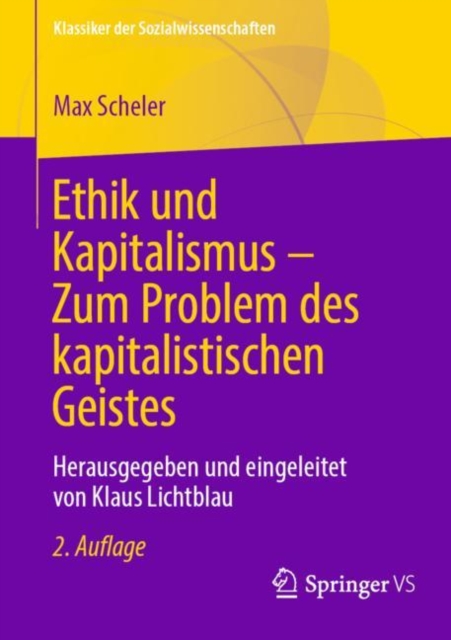 Ethik und Kapitalismus - Zum Problem des kapitalistischen Geistes : Herausgegeben und eingeleitet von Klaus Lichtblau, EPUB eBook