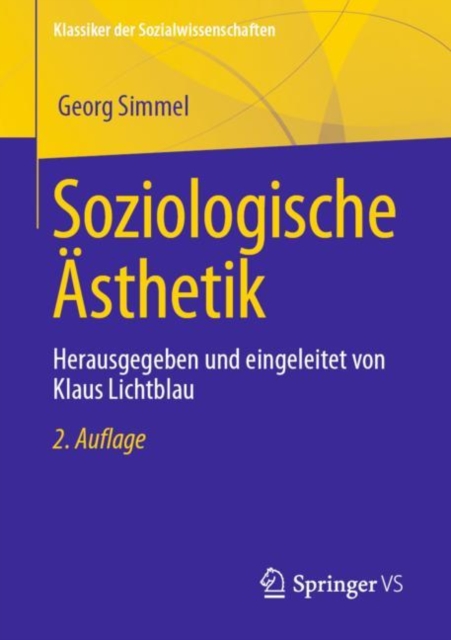 Soziologische Asthetik : Herausgegeben und eingeleitet von Klaus Lichtblau, EPUB eBook