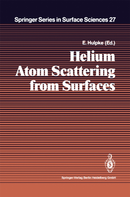 Helium Atom Scattering from Surfaces, PDF eBook