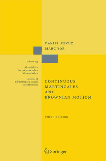 Continuous Martingales and Brownian Motion, PDF eBook