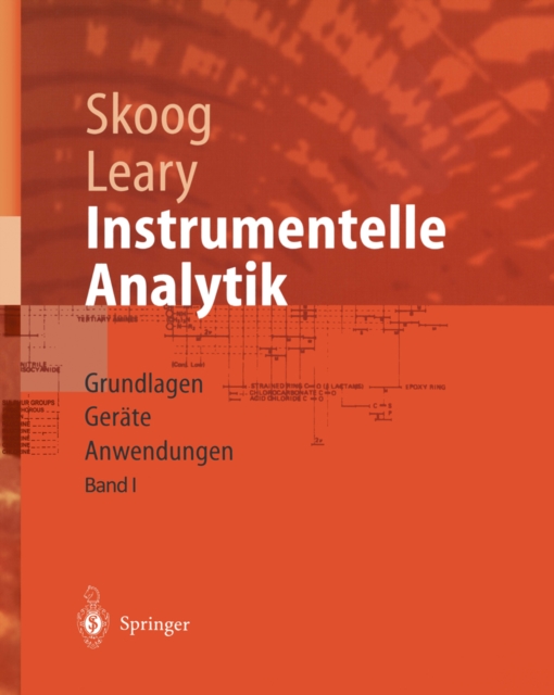 Instrumentelle Analytik : Grundlagen - Gerate - Anwendungen, PDF eBook