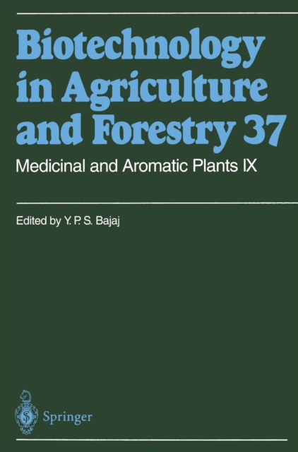 Medicinal and Aromatic Plants IX, PDF eBook