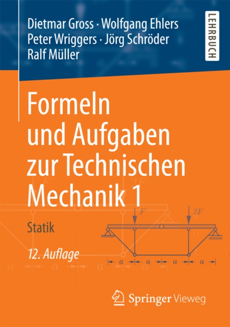 Formeln und Aufgaben zur Technischen Mechanik 1 : Statik, PDF eBook