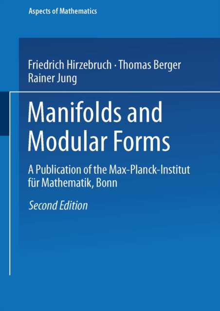 Manifolds and Modular Forms, PDF eBook