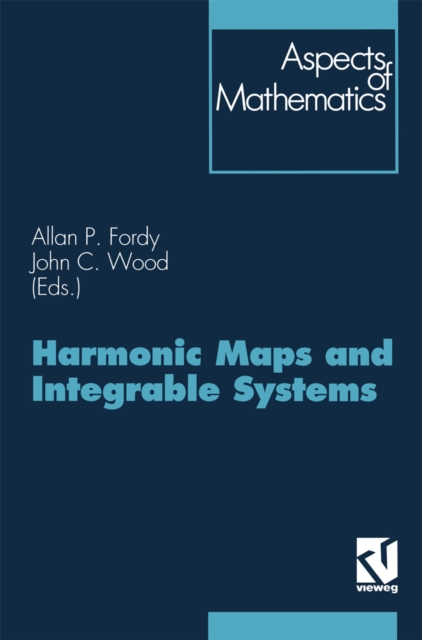 Harmonic Maps and Integrable Systems, PDF eBook