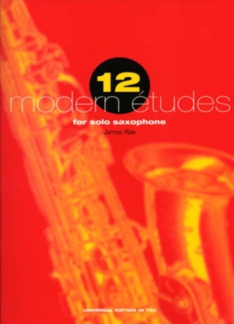 12 Modern Etudes for Solo Saxophone, Book Book