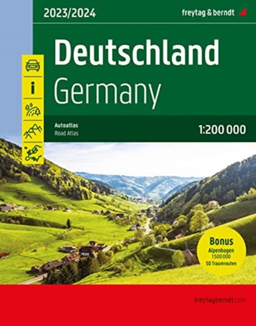 Germany : Road map, Spiral bound Book