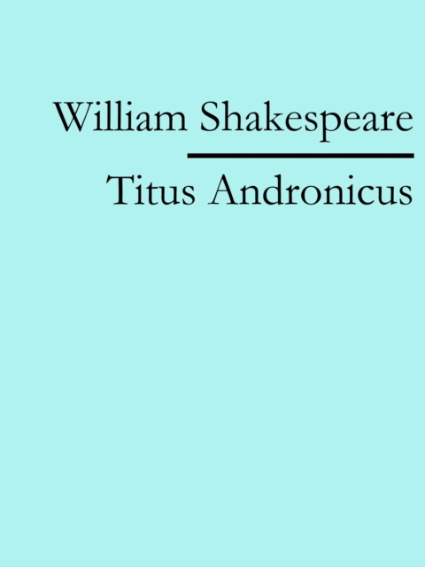Titus Andronicus, EPUB eBook