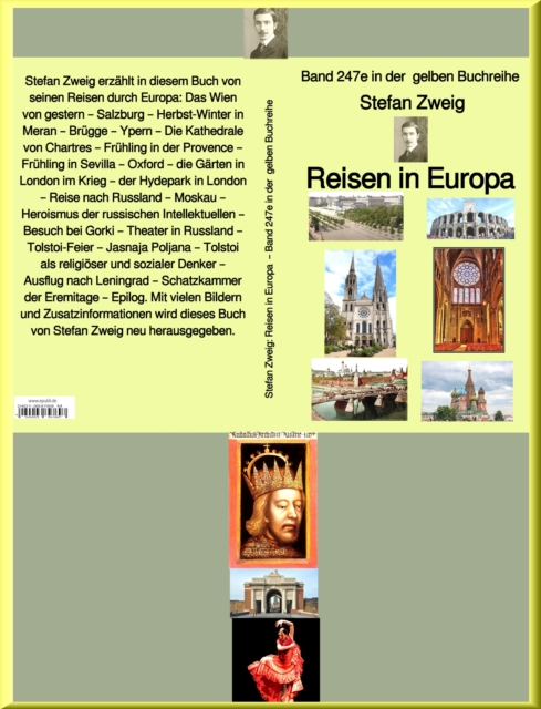 Reisen in Europa  - Band 247 in der  gelben Buchreihe - bei Jurgen Ruszkowski : Band 247e in der  gelben Buchreihe, EPUB eBook